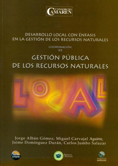 Gestión pública de los recursos naturales