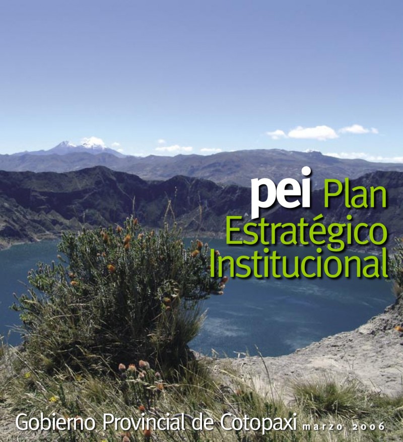 PEI Plan Estratégico Institucional Cotopaxi